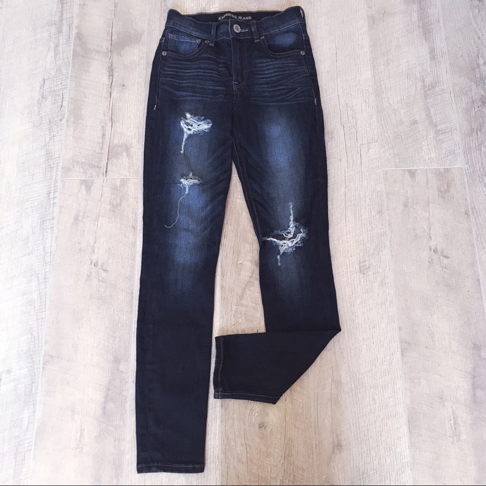 express ripped jeans